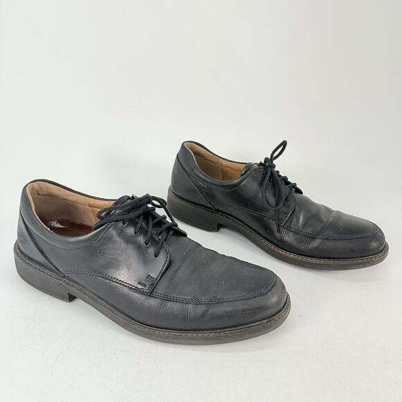 Ecco Shoes Holton Apron Toe Oxford N62111401001 Men’s Black Leather US 11 EU 45 main image 8